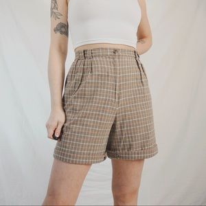 Vintage linen/cotton shorts